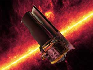 Artist Concept of Spitzer Telescope