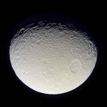 Saturn's Moon Tethys