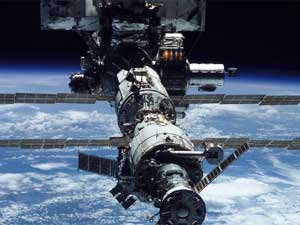 External View of International Space Station
